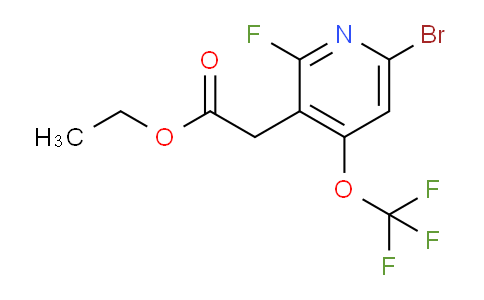 AM19105 | 1803621-87-5 | Ethyl 6-bromo-2-fluoro-4-(trifluoromethoxy)pyridine-3-acetate