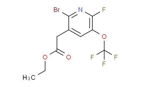 AM19106 | 1804650-89-2 | Ethyl 2-bromo-6-fluoro-5-(trifluoromethoxy)pyridine-3-acetate