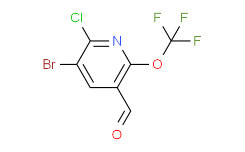 AM191063 | 1806077-94-0 | 3-Bromo-2-chloro-6-(trifluoromethoxy)pyridine-5-carboxaldehyde
