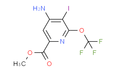 AM191069 | 1804578-33-3 | Methyl 4-amino-3-iodo-2-(trifluoromethoxy)pyridine-6-carboxylate