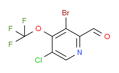 AM191071 | 1804385-49-6 | 3-Bromo-5-chloro-4-(trifluoromethoxy)pyridine-2-carboxaldehyde