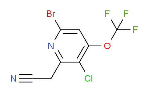 AM191075 | 1804391-16-9 | 6-Bromo-3-chloro-4-(trifluoromethoxy)pyridine-2-acetonitrile
