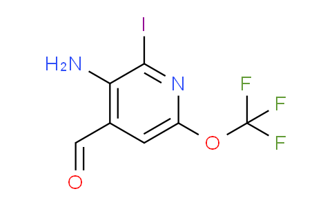3-Amino-2-iodo-6-(trifluoromethoxy)pyridine-4-carboxaldehyde