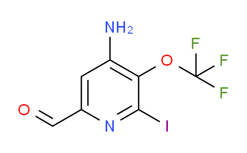 4-Amino-2-iodo-3-(trifluoromethoxy)pyridine-6-carboxaldehyde