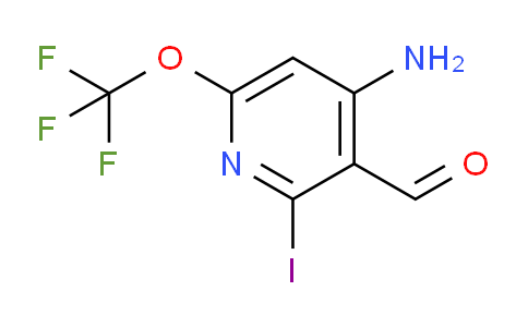 4-Amino-2-iodo-6-(trifluoromethoxy)pyridine-3-carboxaldehyde