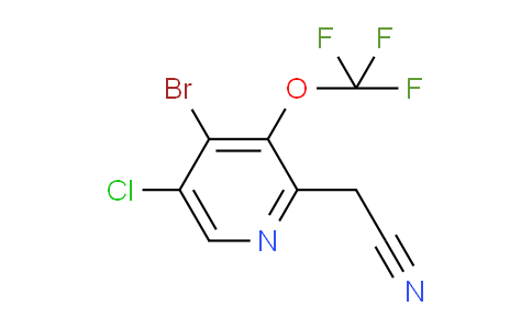 AM191098 | 1806014-61-8 | 4-Bromo-5-chloro-3-(trifluoromethoxy)pyridine-2-acetonitrile