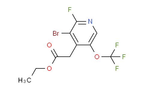 AM19110 | 1806086-83-8 | Ethyl 3-bromo-2-fluoro-5-(trifluoromethoxy)pyridine-4-acetate