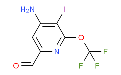 AM191103 | 1803661-41-7 | 4-Amino-3-iodo-2-(trifluoromethoxy)pyridine-6-carboxaldehyde