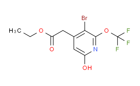 AM19111 | 1806174-80-0 | Ethyl 3-bromo-6-hydroxy-2-(trifluoromethoxy)pyridine-4-acetate