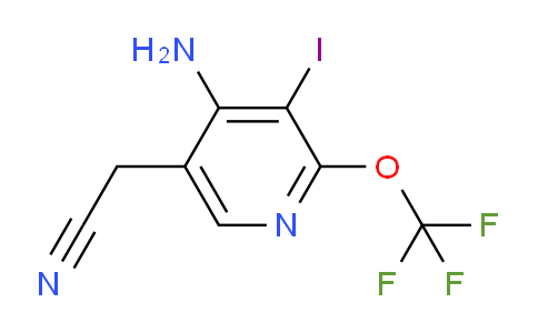 AM191118 | 1803928-57-5 | 4-Amino-3-iodo-2-(trifluoromethoxy)pyridine-5-acetonitrile