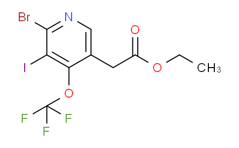 AM19112 | 1806210-74-1 | Ethyl 2-bromo-3-iodo-4-(trifluoromethoxy)pyridine-5-acetate