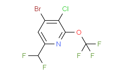 AM191121 | 1803995-15-4 | 4-Bromo-3-chloro-6-(difluoromethyl)-2-(trifluoromethoxy)pyridine
