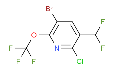 AM191124 | 1805997-99-2 | 5-Bromo-2-chloro-3-(difluoromethyl)-6-(trifluoromethoxy)pyridine