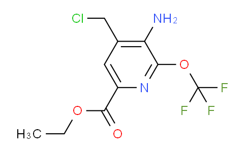 AM191128 | 1804018-83-4 | Ethyl 3-amino-4-(chloromethyl)-2-(trifluoromethoxy)pyridine-6-carboxylate