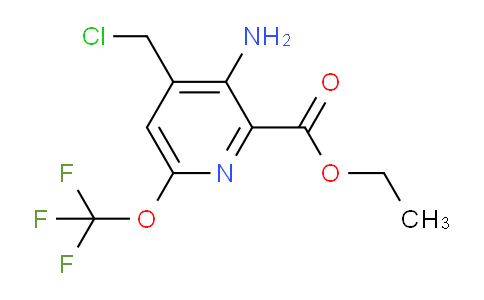 AM191129 | 1806215-32-6 | Ethyl 3-amino-4-(chloromethyl)-6-(trifluoromethoxy)pyridine-2-carboxylate