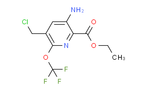 AM191136 | 1803988-48-8 | Ethyl 3-amino-5-(chloromethyl)-6-(trifluoromethoxy)pyridine-2-carboxylate