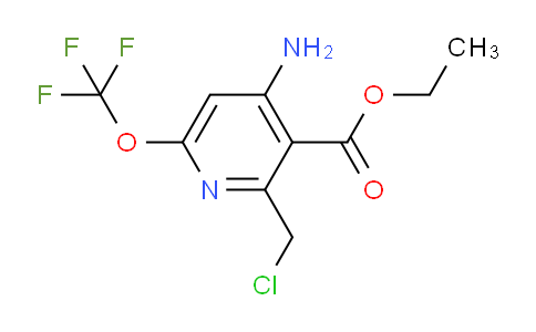 AM191139 | 1806235-63-1 | Ethyl 4-amino-2-(chloromethyl)-6-(trifluoromethoxy)pyridine-3-carboxylate