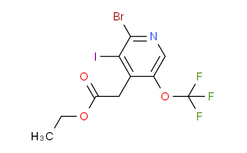 AM19114 | 1806129-41-8 | Ethyl 2-bromo-3-iodo-5-(trifluoromethoxy)pyridine-4-acetate