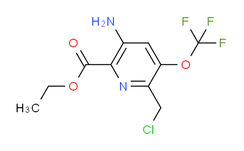 AM191145 | 1803946-23-7 | Ethyl 5-amino-2-(chloromethyl)-3-(trifluoromethoxy)pyridine-6-carboxylate