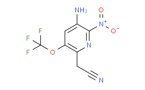 AM191146 | 1803479-62-0 | 3-Amino-2-nitro-5-(trifluoromethoxy)pyridine-6-acetonitrile