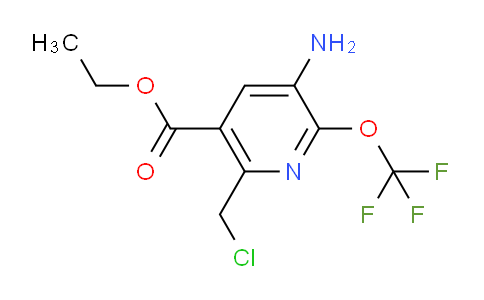 AM191147 | 1804536-62-6 | Ethyl 3-amino-6-(chloromethyl)-2-(trifluoromethoxy)pyridine-5-carboxylate