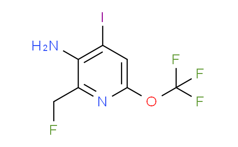 AM191151 | 1804023-24-2 | 3-Amino-2-(fluoromethyl)-4-iodo-6-(trifluoromethoxy)pyridine
