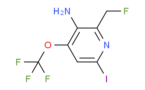 AM191153 | 1806134-75-7 | 3-Amino-2-(fluoromethyl)-6-iodo-4-(trifluoromethoxy)pyridine