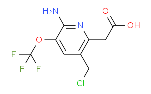 AM191156 | 1803988-71-7 | 2-Amino-5-(chloromethyl)-3-(trifluoromethoxy)pyridine-6-acetic acid