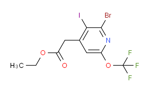 AM19116 | 1806223-31-3 | Ethyl 2-bromo-3-iodo-6-(trifluoromethoxy)pyridine-4-acetate