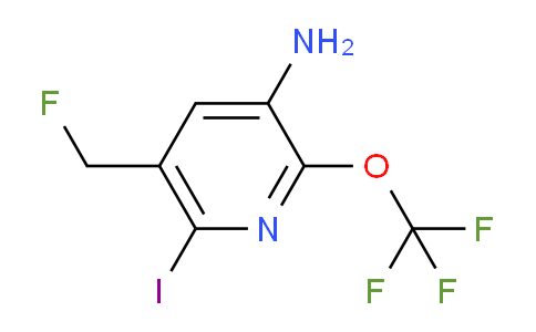 AM191161 | 1803488-44-9 | 3-Amino-5-(fluoromethyl)-6-iodo-2-(trifluoromethoxy)pyridine