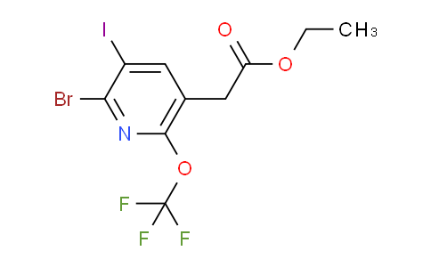 AM19117 | 1803992-41-7 | Ethyl 2-bromo-3-iodo-6-(trifluoromethoxy)pyridine-5-acetate