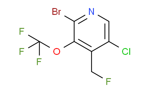 AM191171 | 1803576-17-1 | 2-Bromo-5-chloro-4-(fluoromethyl)-3-(trifluoromethoxy)pyridine
