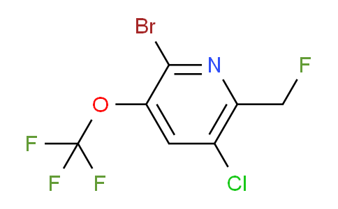 AM191173 | 1804590-54-2 | 2-Bromo-5-chloro-6-(fluoromethyl)-3-(trifluoromethoxy)pyridine