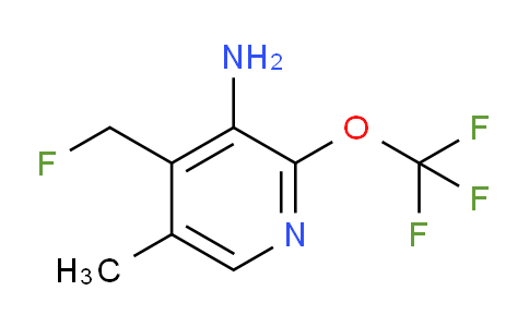 AM191195 | 1806209-66-4 | 3-Amino-4-(fluoromethyl)-5-methyl-2-(trifluoromethoxy)pyridine