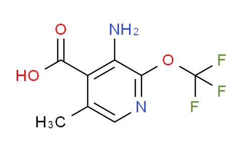 AM191196 | 1803983-81-4 | 3-Amino-5-methyl-2-(trifluoromethoxy)pyridine-4-carboxylic acid