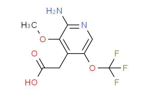 AM191203 | 1804021-15-5 | 2-Amino-3-methoxy-5-(trifluoromethoxy)pyridine-4-acetic acid