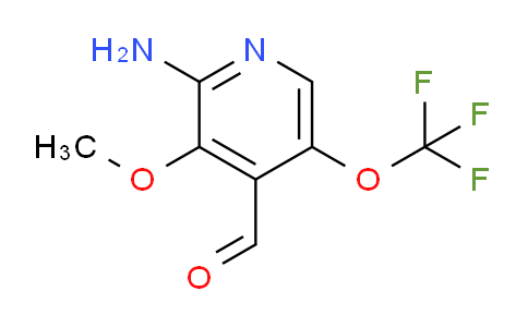 2-Amino-3-methoxy-5-(trifluoromethoxy)pyridine-4-carboxaldehyde