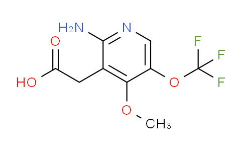 2-Amino-4-methoxy-5-(trifluoromethoxy)pyridine-3-acetic acid