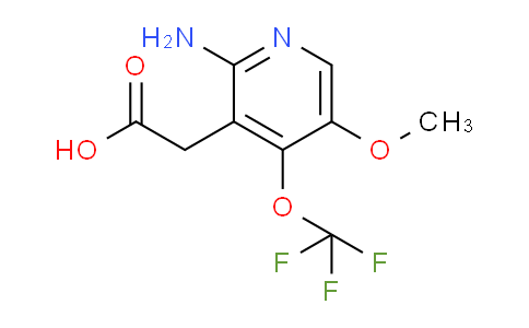 2-Amino-5-methoxy-4-(trifluoromethoxy)pyridine-3-acetic acid