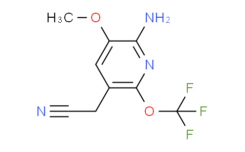 AM191215 | 1804018-95-8 | 2-Amino-3-methoxy-6-(trifluoromethoxy)pyridine-5-acetonitrile