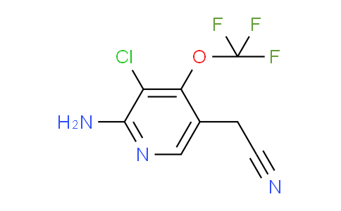 AM191222 | 1804378-69-5 | 2-Amino-3-chloro-4-(trifluoromethoxy)pyridine-5-acetonitrile