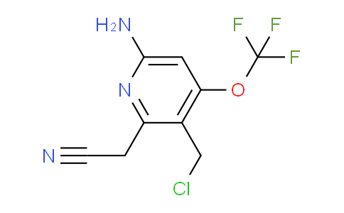 AM191233 | 1806234-55-8 | 6-Amino-3-(chloromethyl)-4-(trifluoromethoxy)pyridine-2-acetonitrile