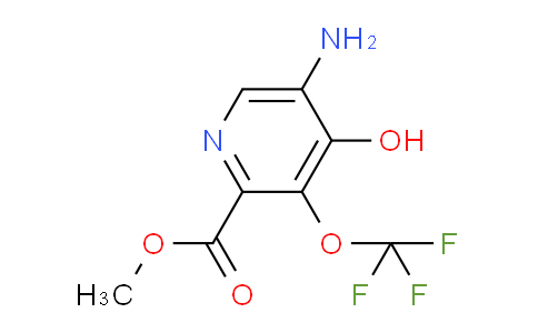 Methyl 5-amino-4-hydroxy-3-(trifluoromethoxy)pyridine-2-carboxylate