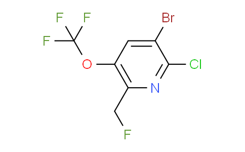 AM191241 | 1806172-84-8 | 3-Bromo-2-chloro-6-(fluoromethyl)-5-(trifluoromethoxy)pyridine