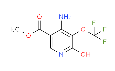 Methyl 4-amino-2-hydroxy-3-(trifluoromethoxy)pyridine-5-carboxylate