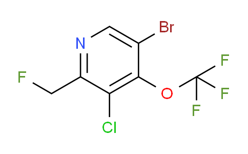 AM191248 | 1806013-70-6 | 5-Bromo-3-chloro-2-(fluoromethyl)-4-(trifluoromethoxy)pyridine