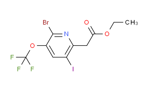 AM19125 | 1804621-97-3 | Ethyl 2-bromo-5-iodo-3-(trifluoromethoxy)pyridine-6-acetate