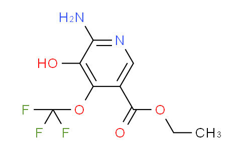 Ethyl 2-amino-3-hydroxy-4-(trifluoromethoxy)pyridine-5-carboxylate