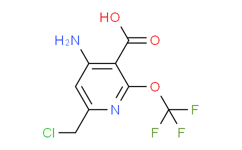 AM191253 | 1806105-65-6 | 4-Amino-6-(chloromethyl)-2-(trifluoromethoxy)pyridine-3-carboxylic acid