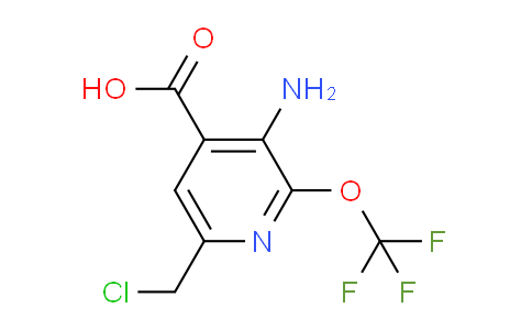 AM191262 | 1804018-23-2 | 3-Amino-6-(chloromethyl)-2-(trifluoromethoxy)pyridine-4-carboxylic acid
